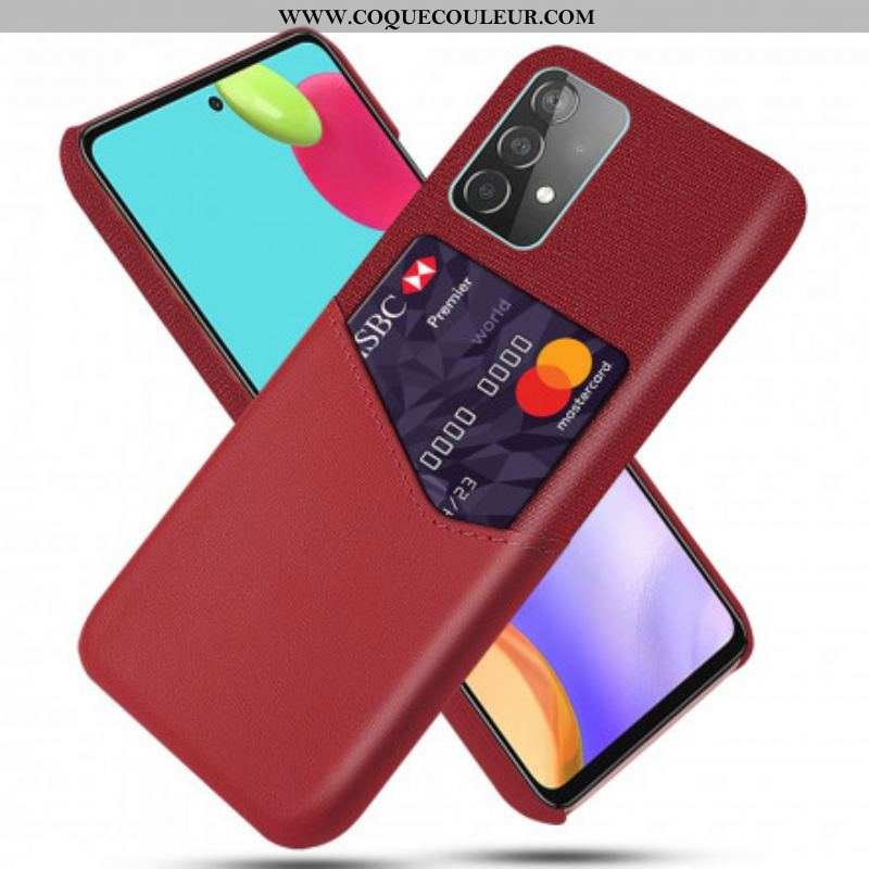 Coque Samsung Galaxy A52 4G / A52 5G / A52s 5G Porte-Carte KSQ