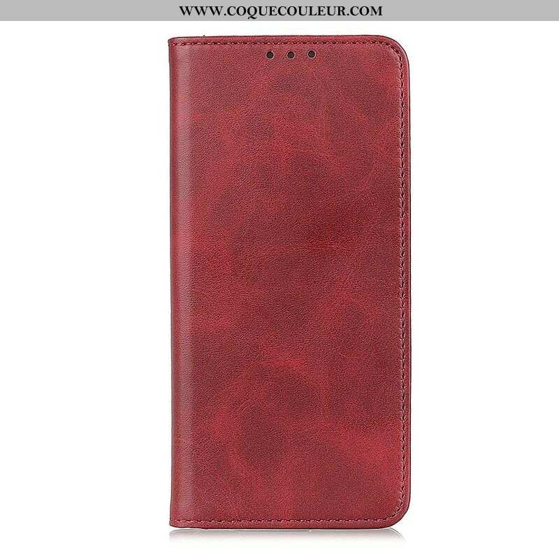 Flip Cover Samsung Galaxy A52 4G / A52 5G / A52s 5G Cuir Fendu Vintage