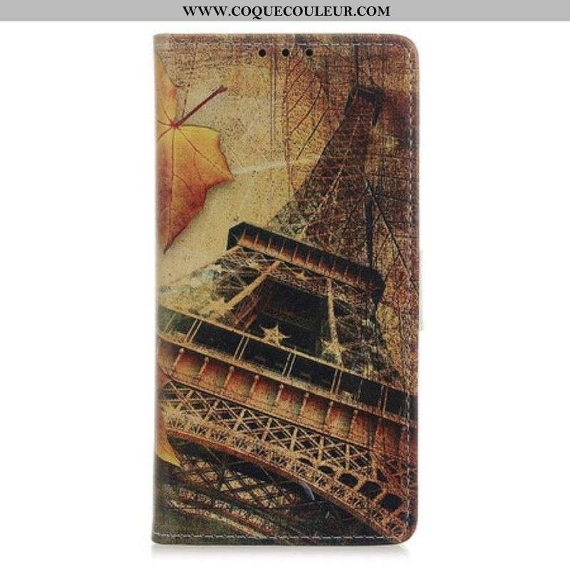 Housse Samsung Galaxy A52 4G / A52 5G / A52s 5G Tour Eiffel En Automne