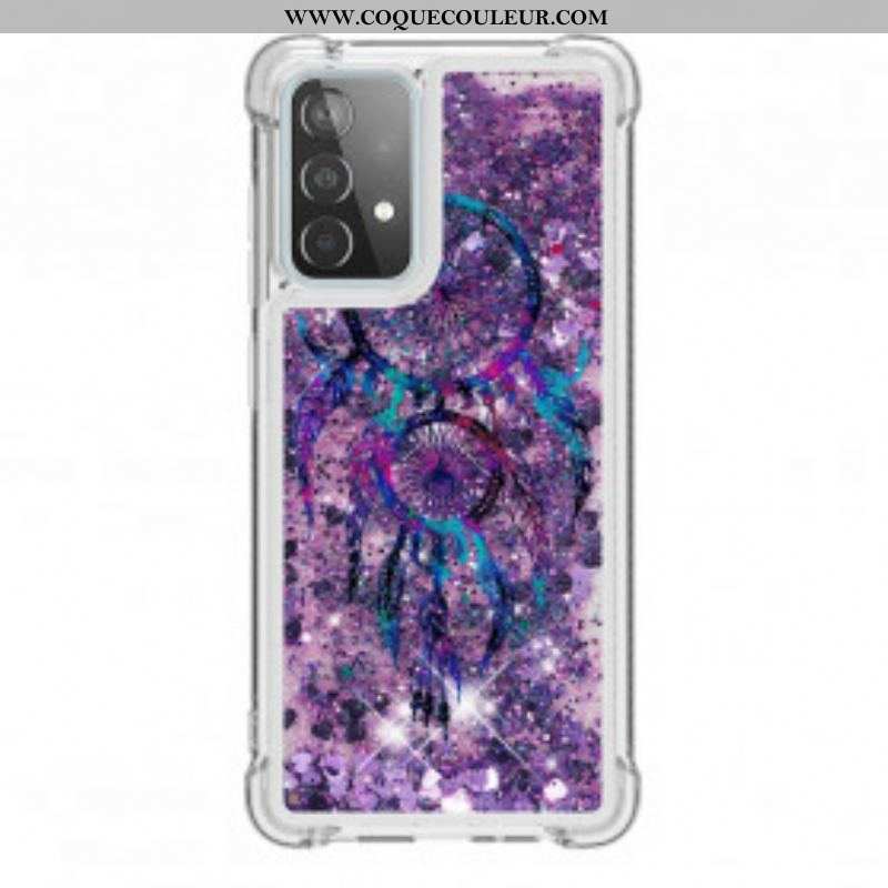 Coque Samsung Galaxy A52 4G / A52 5G / A52s 5G Attrape Rêves Paillettes