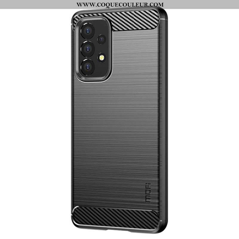 Coque Samsung Galaxy A53 5G Fibre Carbone Brossée MOFI