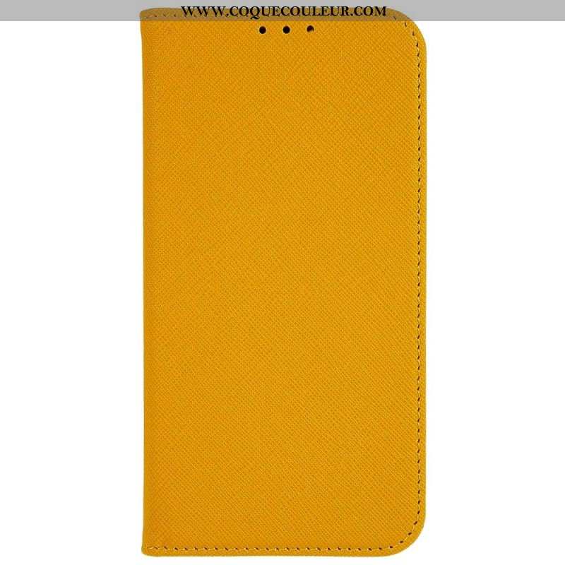 Flip Cover Samsung Galaxy A53 5G Simili Cuir Texturé