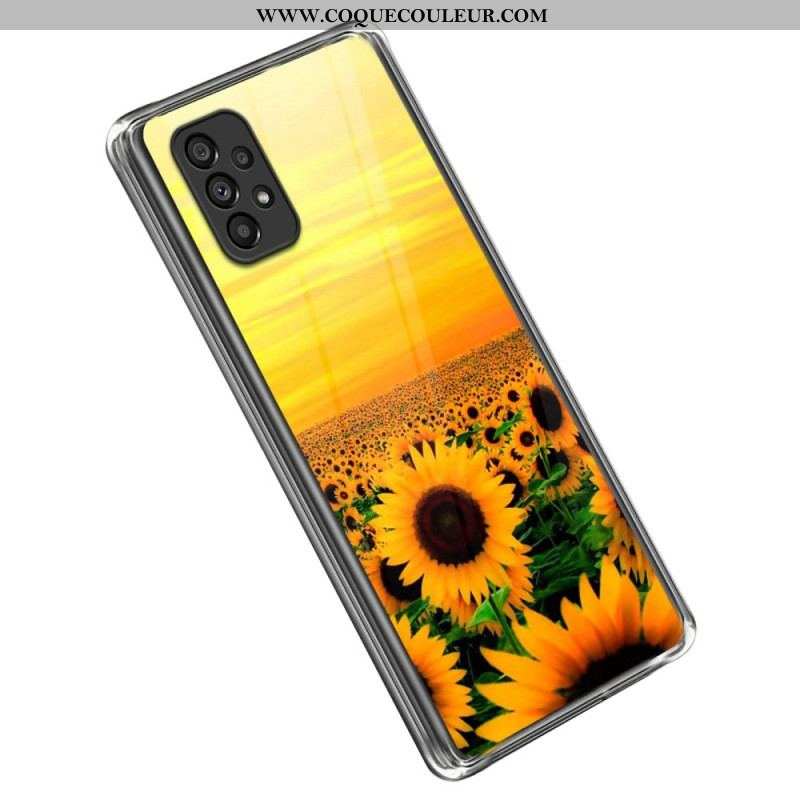 Coque Samsung Galaxy A53 5G Tournesols