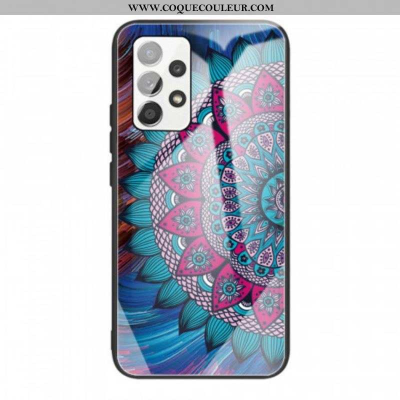 Coque Samsung Galaxy A53 5G Verre Trempé Mandala