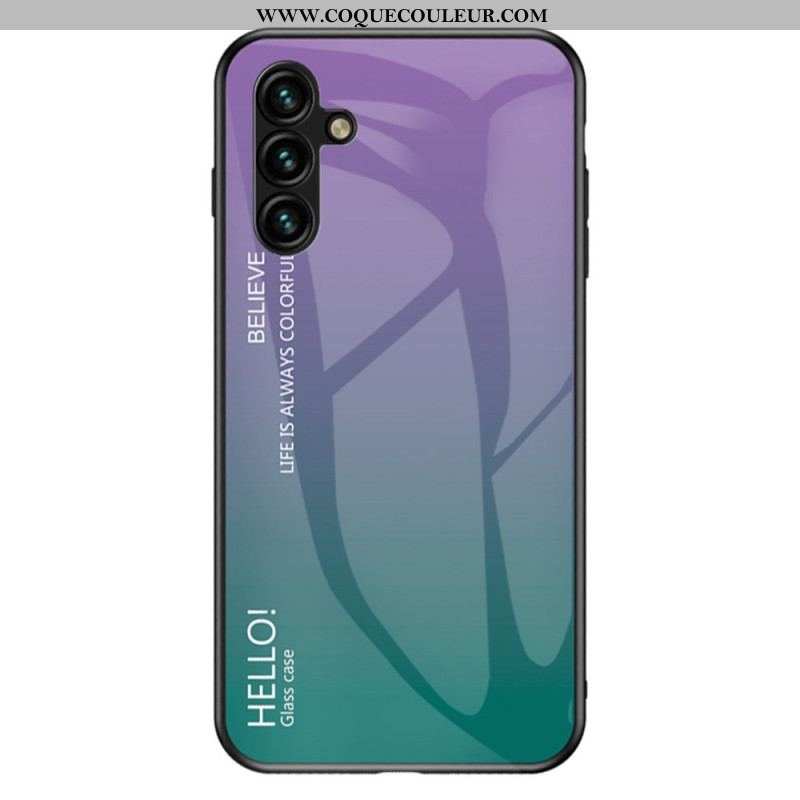 Coque Samsung Galaxy A54 5G Verre Trempé Hello