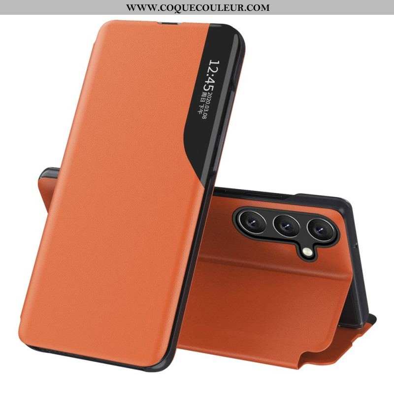 View Cover Samsung Galaxy A54 5G Simili Cuir