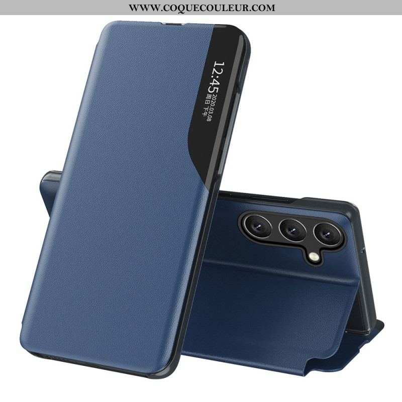 View Cover Samsung Galaxy A54 5G Simili Cuir