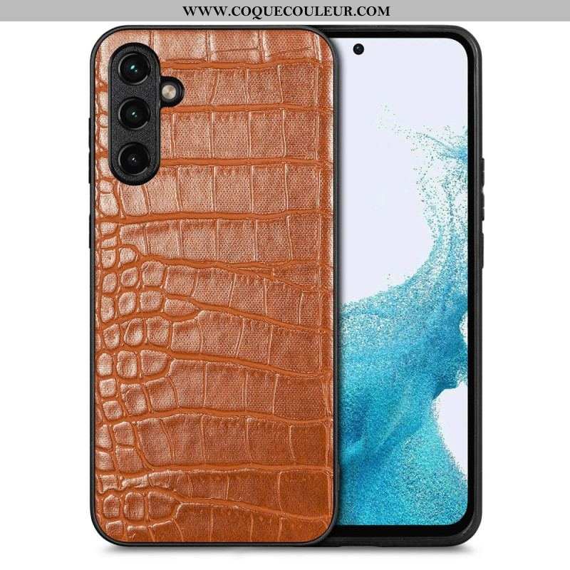 Coque Samsung Galaxy A54 5G Effet Peau de Crocodile