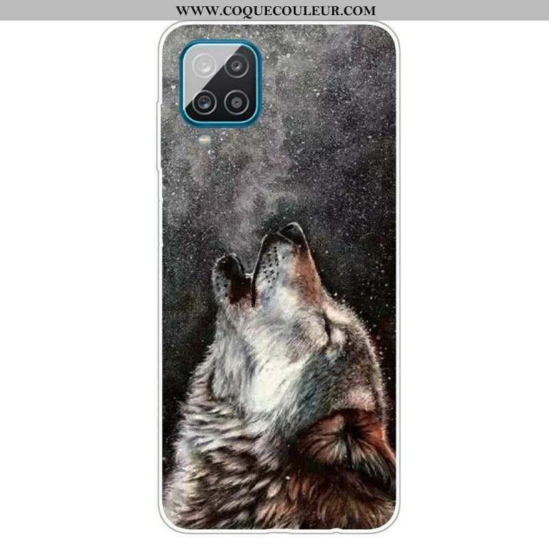 Coque Samsung Galaxy A12 / M12 Sublime Loup