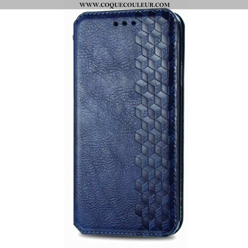 Flip Cover Samsung Galaxy M13 Effet Cuir Motif