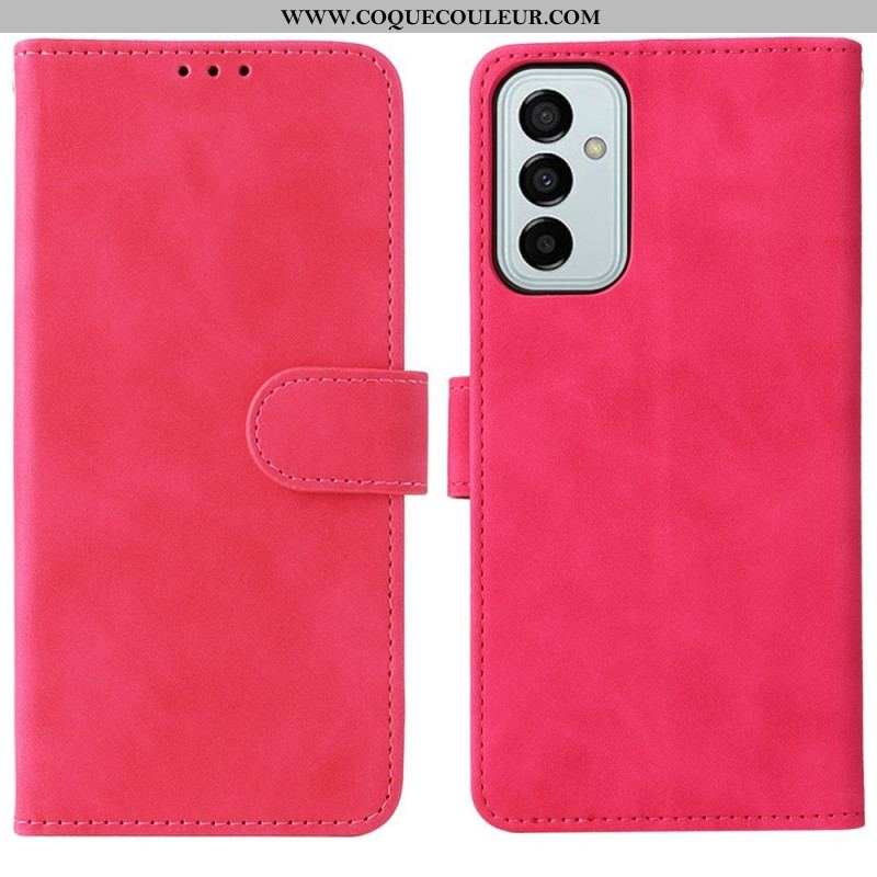 Housse Samsung Galaxy M23 5G Skin-Touch à Lanière