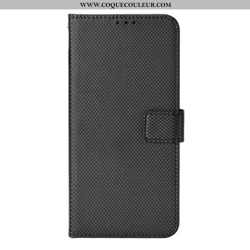 Housse Samsung Galaxy M23 5G Motif Texturé avec Lanière