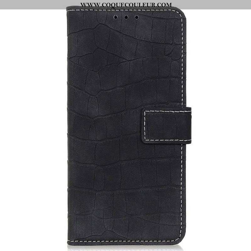 Housse Samsung Galaxy M23 5G Style Peau de Crocodile