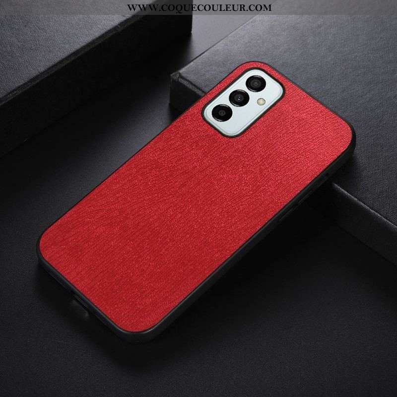 Coque Samsung Galaxy M23 5G Simili Cuir Effet Bois