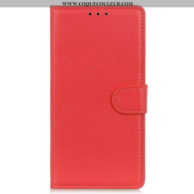 Housse Samsung Galaxy M23 5G Style Cuir Traditionnel