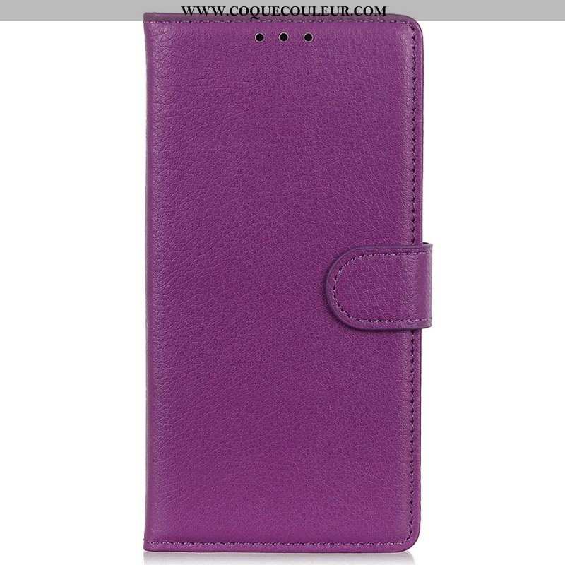 Housse Samsung Galaxy M23 5G Style Cuir Traditionnel