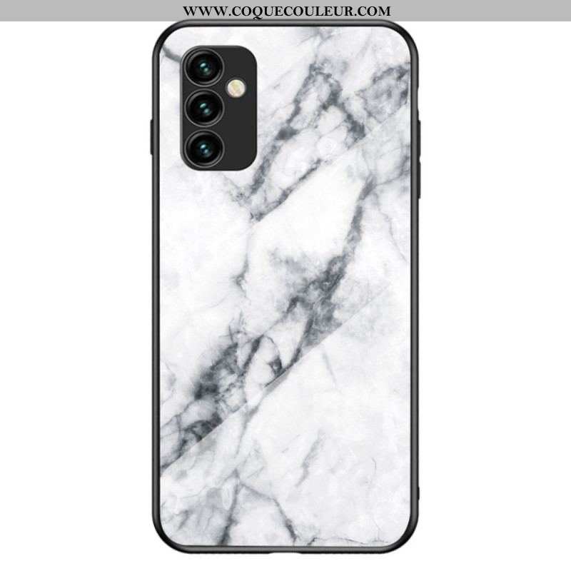 Coque Samsung Galaxy M23 5G Verre Trempé Marble Colors