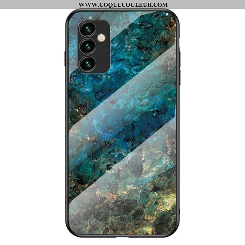 Coque Samsung Galaxy M23 5G Verre Trempé Marble Colors