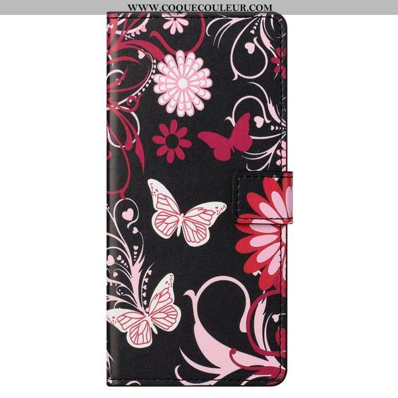 Housse Samsung Galaxy M23 5G Papillons Papillons