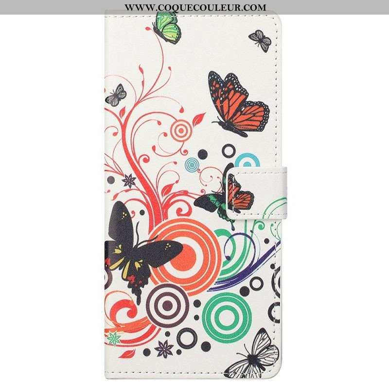 Housse Samsung Galaxy M23 5G Papillons Papillons