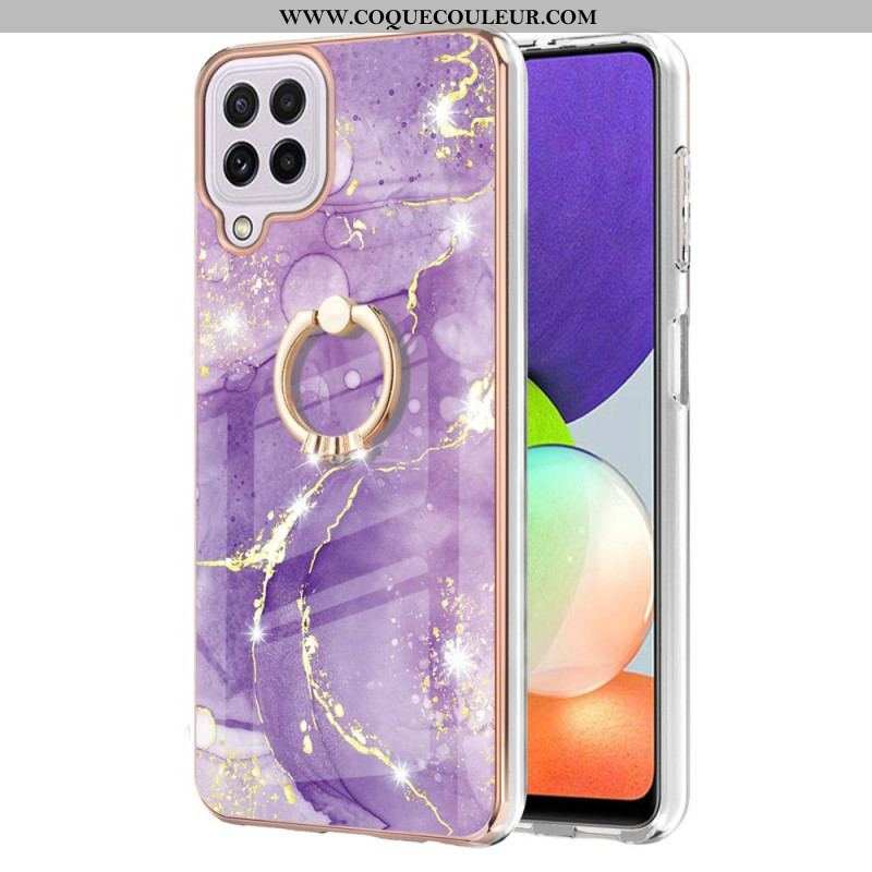 Coque M32 Marbre avec Anneau-Support