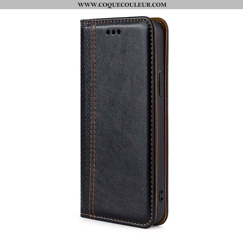 Flip Cover Samsung Galaxy M32 Style Cuir Vintage