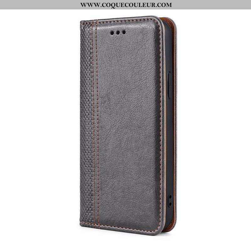 Flip Cover Samsung Galaxy M32 Style Cuir Vintage