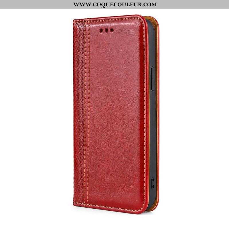 Flip Cover Samsung Galaxy M32 Style Cuir Vintage