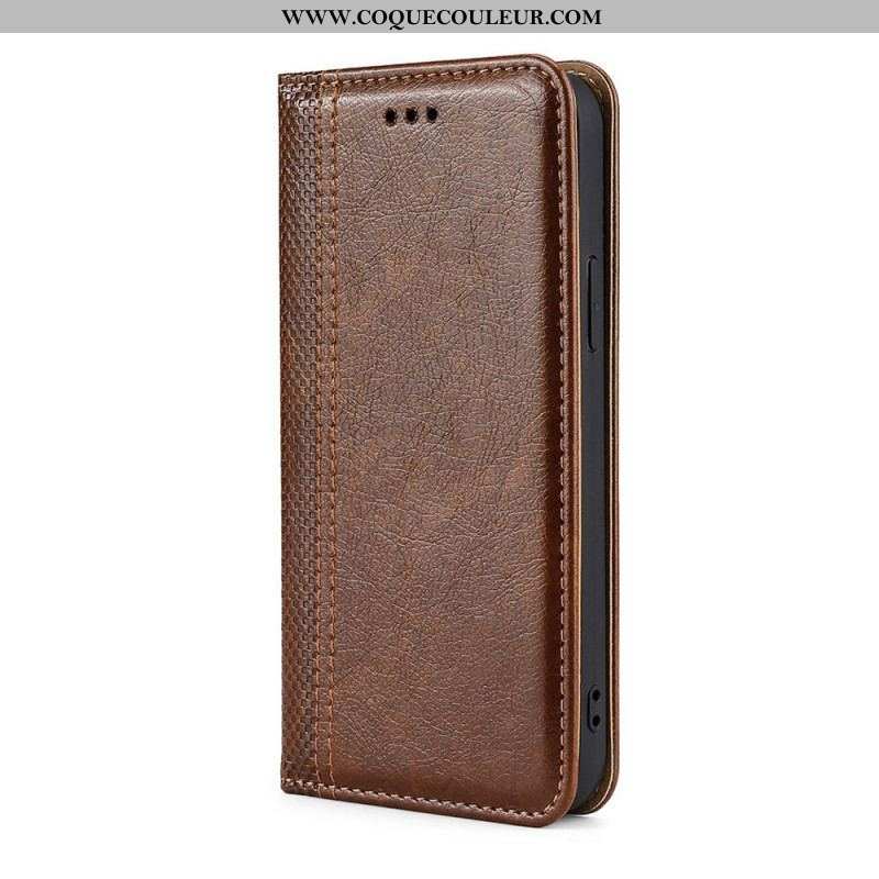 Flip Cover Samsung Galaxy M32 Style Cuir Vintage