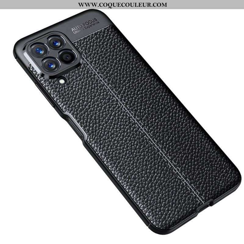 Coque Samsung Galaxy M53 5G Style Cuir Litchi