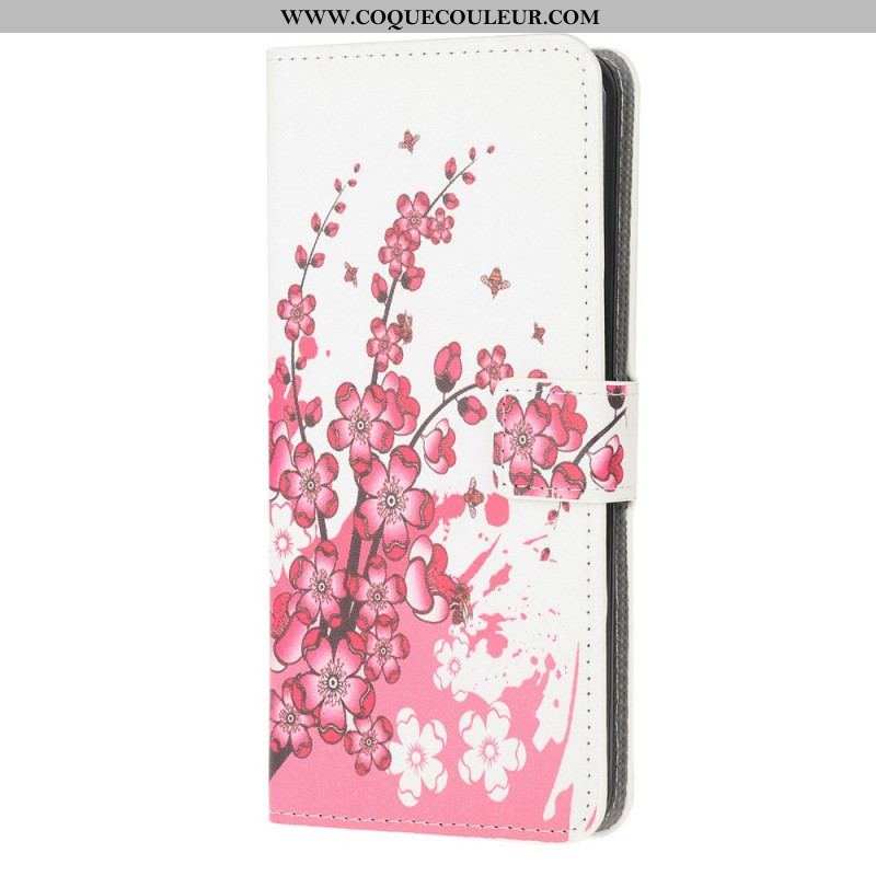 Housse Samsung Galaxy M53 5G Tropical Flowers