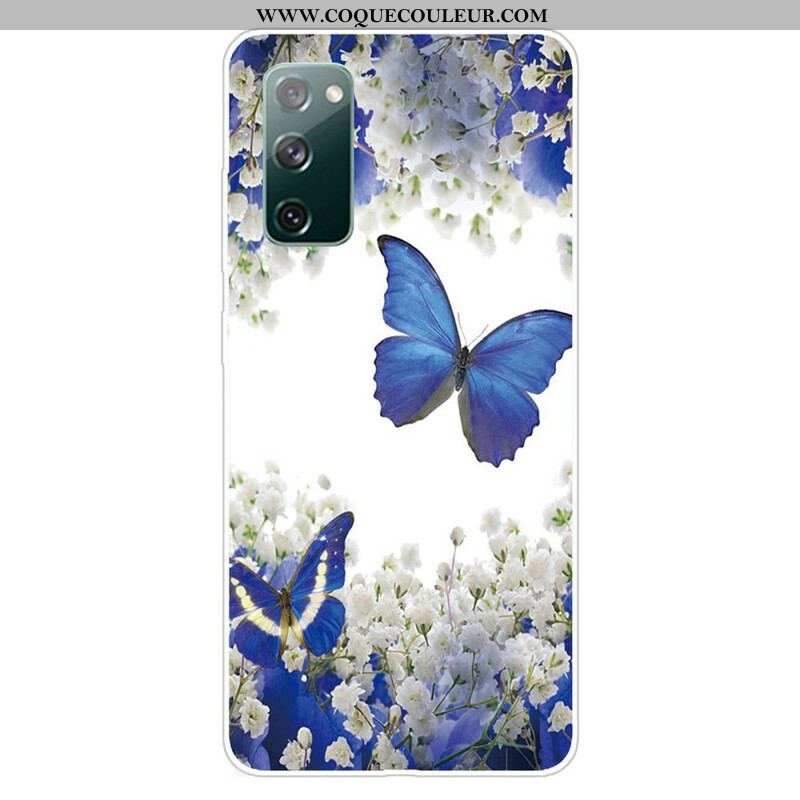 Coque Samsung Galaxy S20 FE Papillons Design