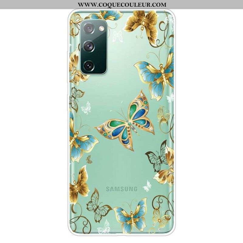 Coque Samsung Galaxy S20 FE Papillons Design