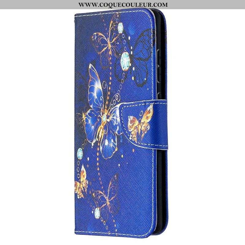 Housse Samsung Galaxy S20 FE Papillons Rois