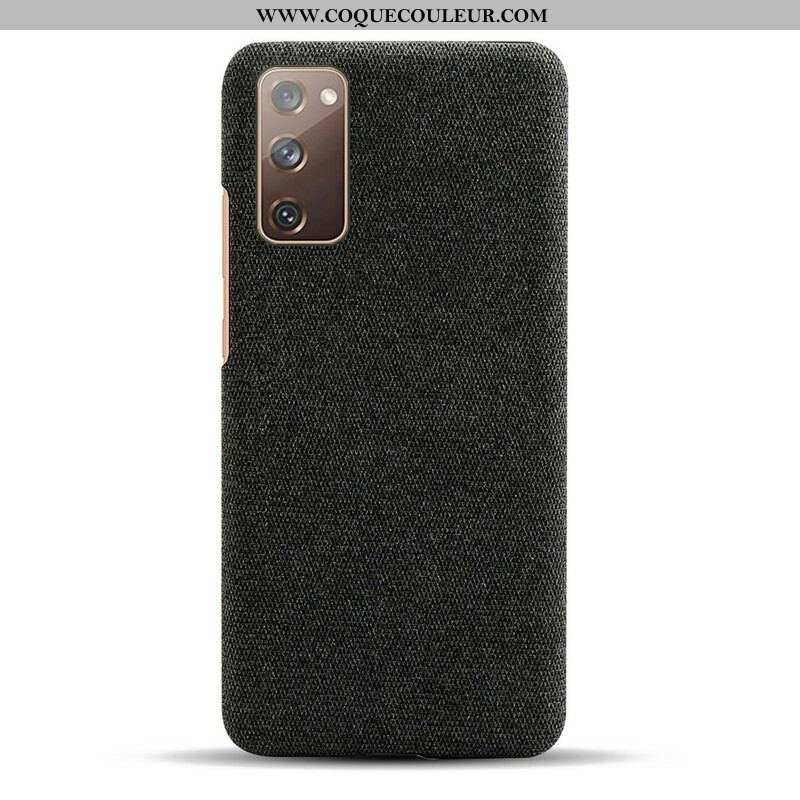 Coque Samsung Galaxy S20 FE Texture Tissu