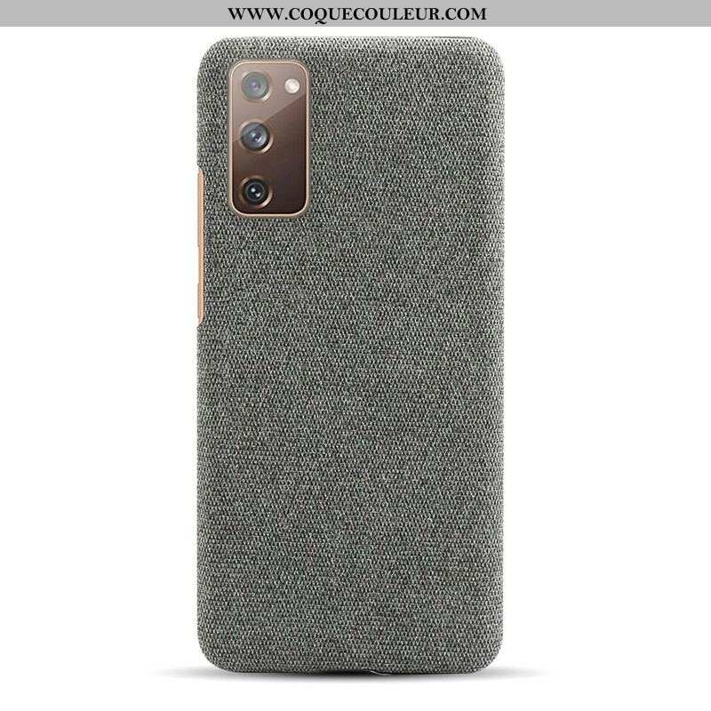 Coque Samsung Galaxy S20 FE Texture Tissu