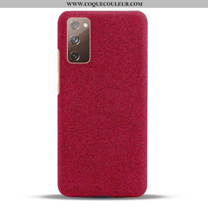 Coque Samsung Galaxy S20 FE Texture Tissu