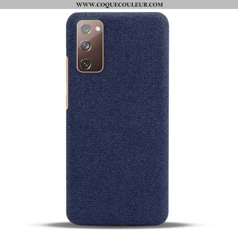 Coque Samsung Galaxy S20 FE Texture Tissu