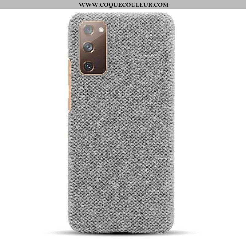 Coque Samsung Galaxy S20 FE Texture Tissu