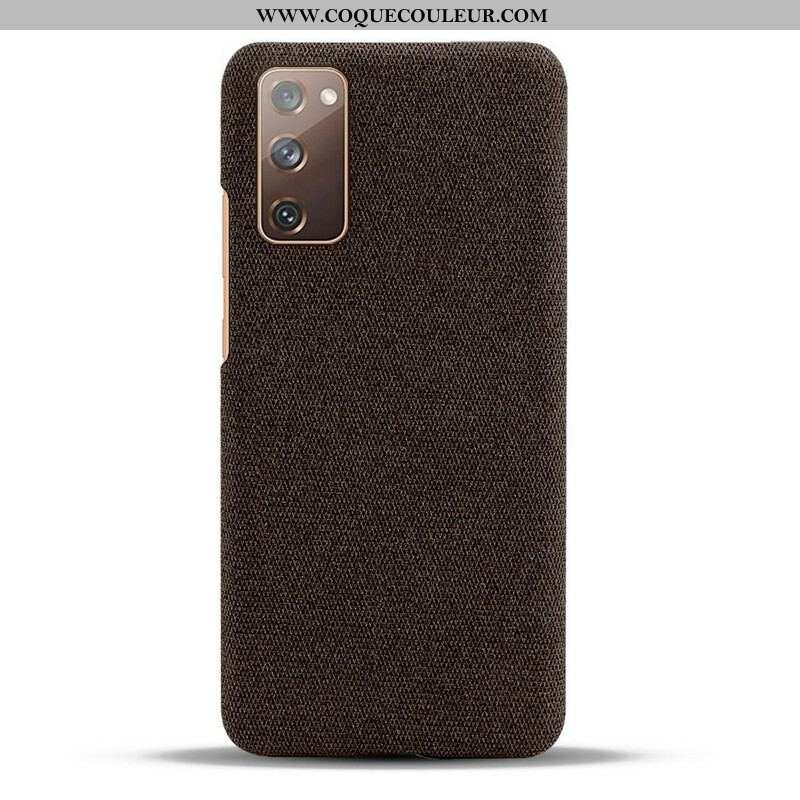 Coque Samsung Galaxy S20 FE Texture Tissu