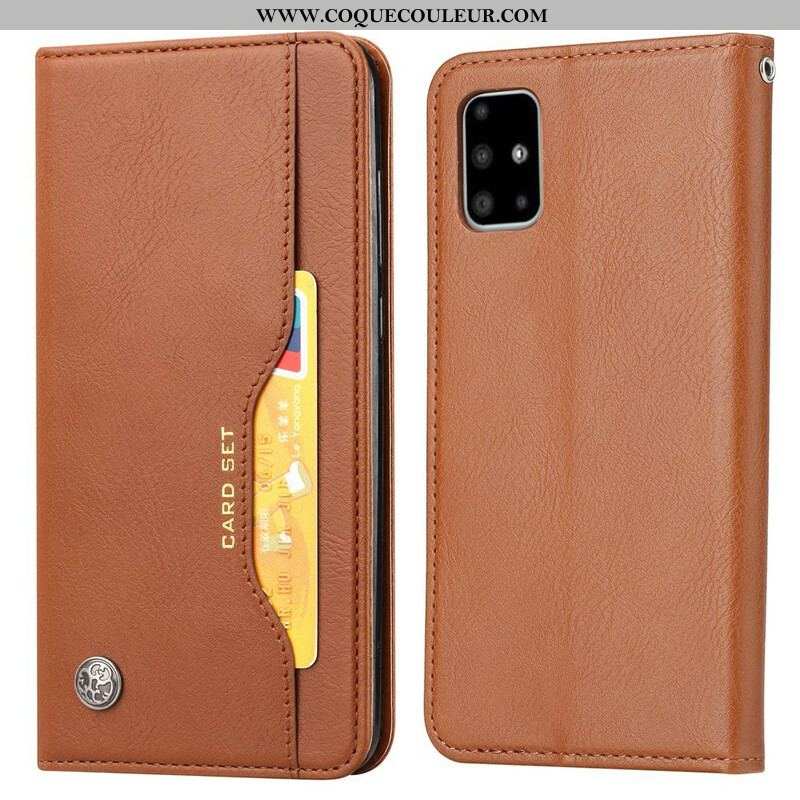 Flip Cover Samsung Galaxy S20 FE Simili Cuir Porte-Cartes