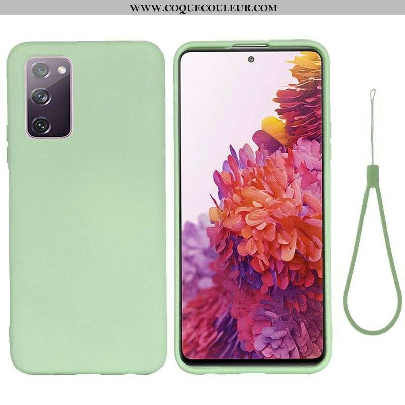 Coque Samsung Galaxy S20 FE Conception Silicone Liquide