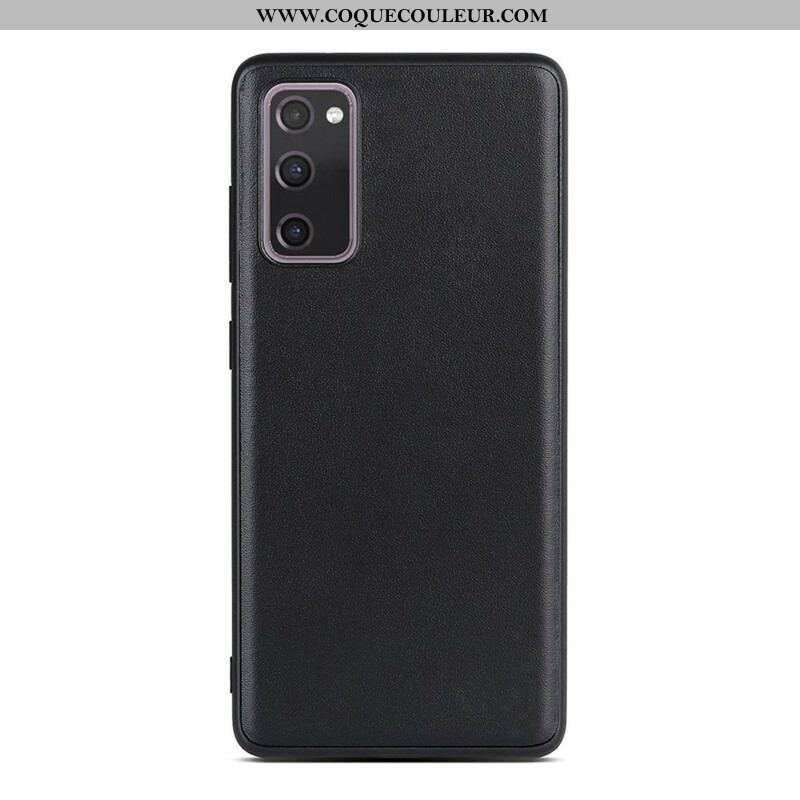 Coque Samsung Galaxy S20 FE Véritable Cuir Business