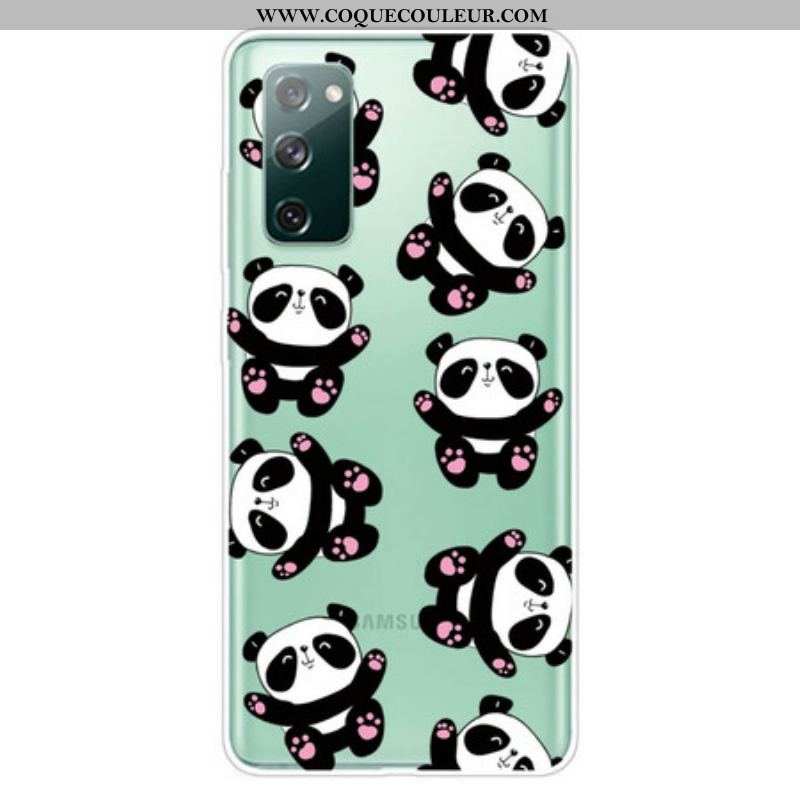 Coque Samsung Galaxy S20 FE Top Pandas Fun