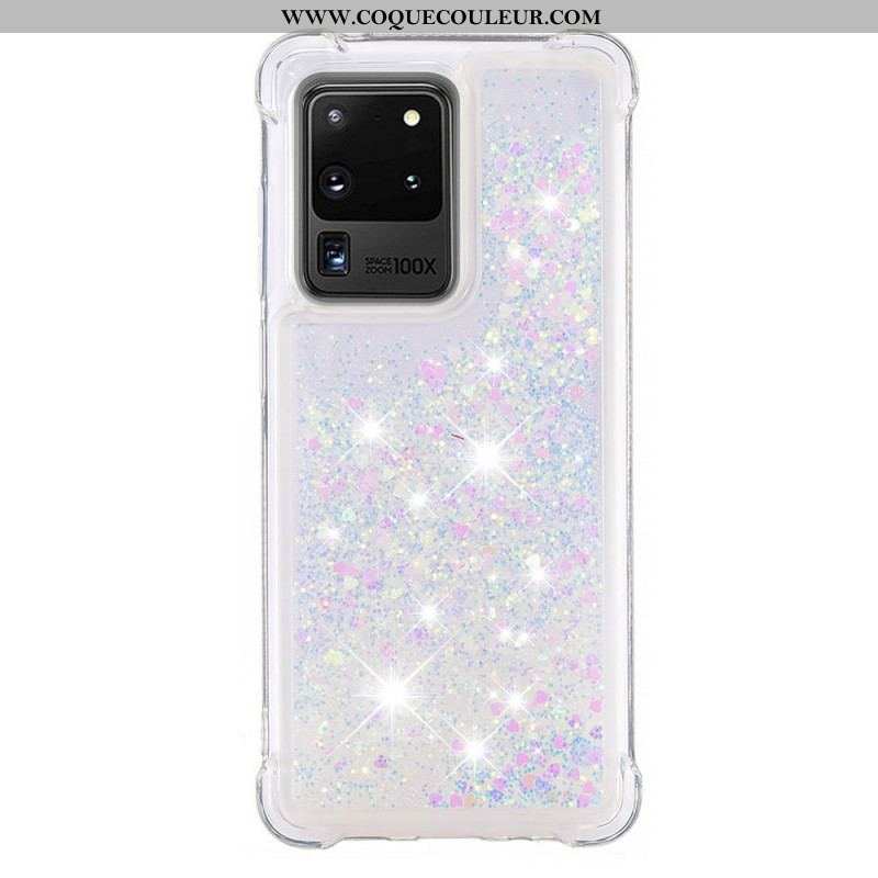 Coque Samsung Galaxy S20 Ultra Désires Paillettes