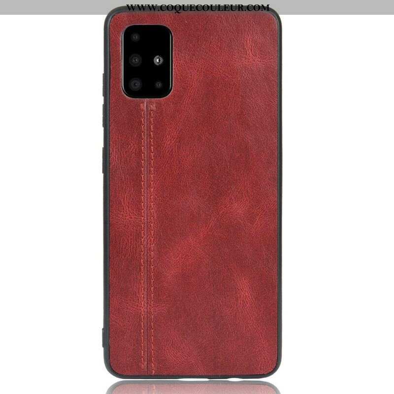 Coque Samsung Galaxy S20 Plus / S20 Plus 5G Effet Cuir Couture