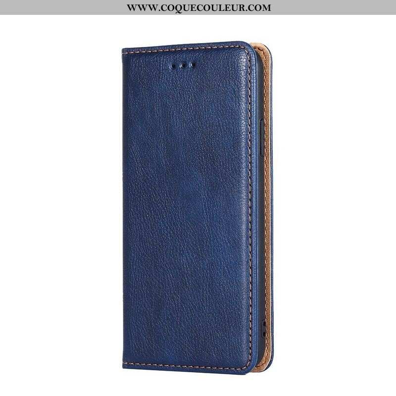 Flip Cover Samsung Galaxy S21 5G Style Cuir Classique