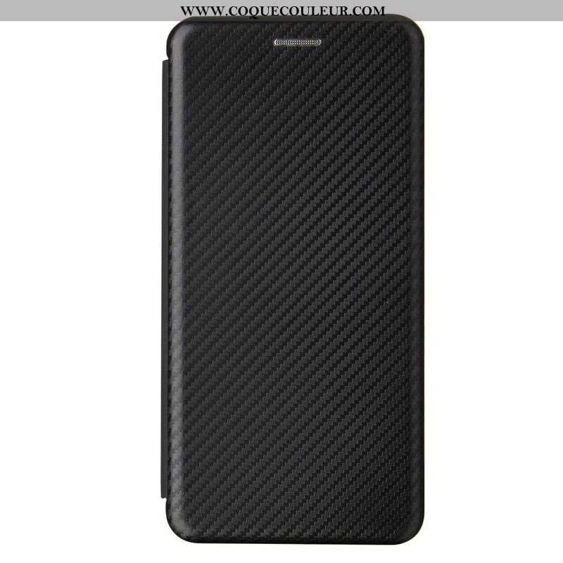 Flip Cover Samsung Galaxy S21 5G Fibre Carbone