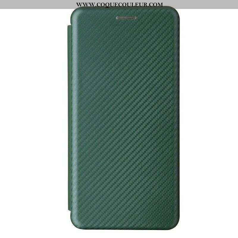 Flip Cover Samsung Galaxy S21 5G Fibre Carbone