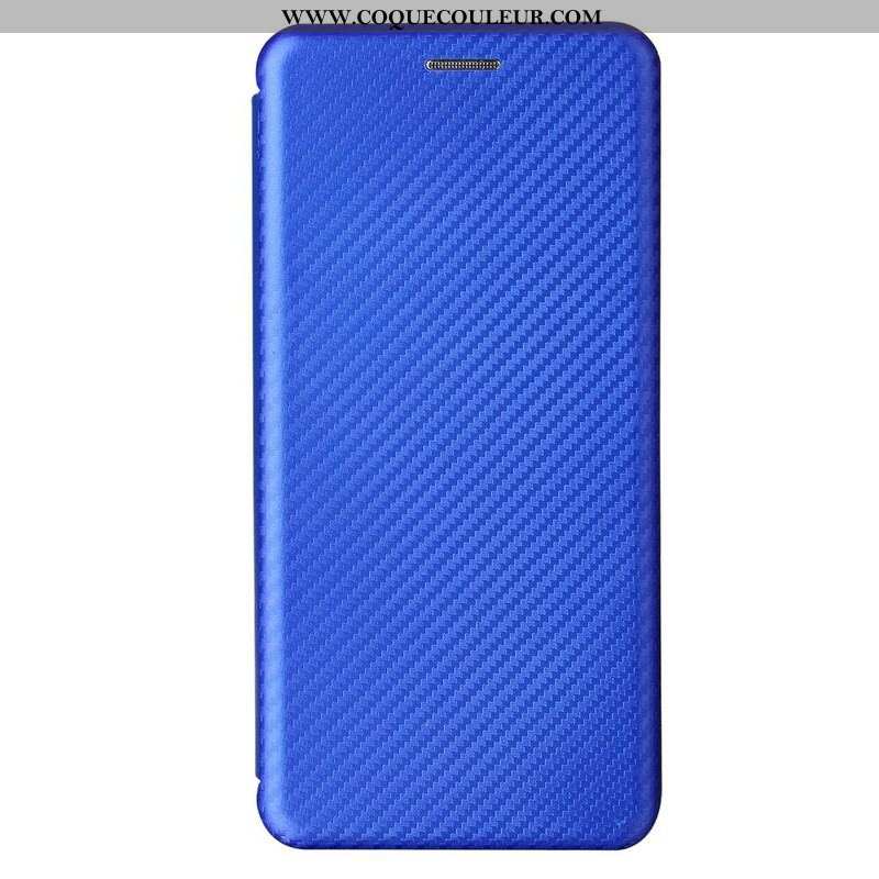 Flip Cover Samsung Galaxy S21 5G Fibre Carbone